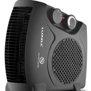 LUXELL Fan Heater with Thermostat -Vertical/Horizontal-Gray - 2000W _AF-901