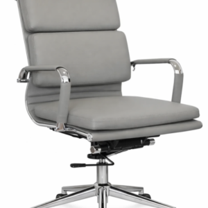 MID BACK PADDED OFFICE CHAIR - PU