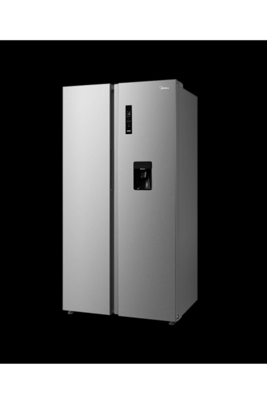 Midea 513L Inverter Side by Side Freezer Fridge Stainless Steel A+ - Image 2