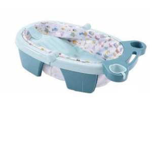 GB Foldable Baby Bath Tub Bucket Infant Bathing Tub