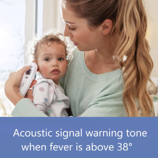 Beurer Ear Thermometer: Hygienic Caps, Infrared Tech, Rapid Result FT 58 - Image 6