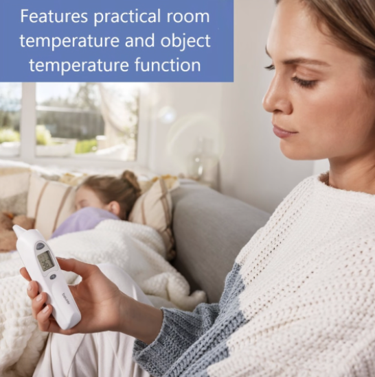 Beurer Ear Thermometer: Hygienic Caps, Infrared Tech, Rapid Result FT 58 - Image 8