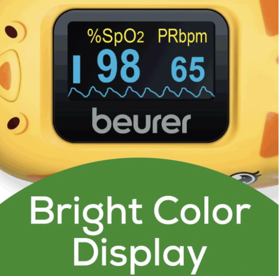 Beurer Pulse Oximeter for Children: Measures SpO2 & Heart Rate PO 13 KIDS - Image 10