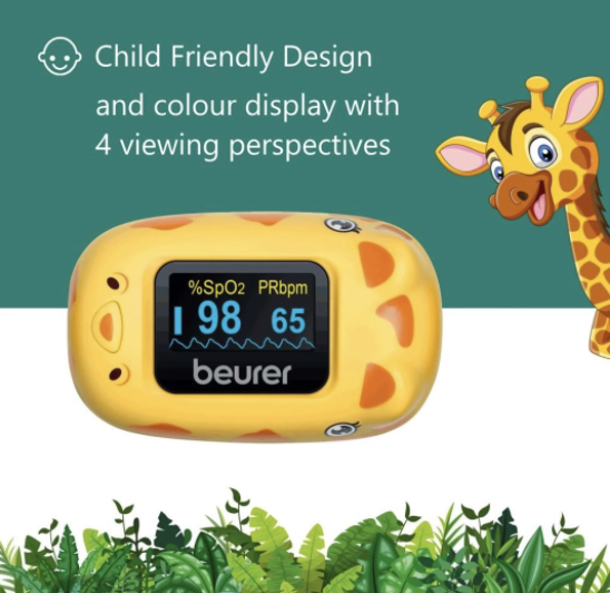 Beurer Pulse Oximeter for Children: Measures SpO2 & Heart Rate PO 13 KIDS - Image 11