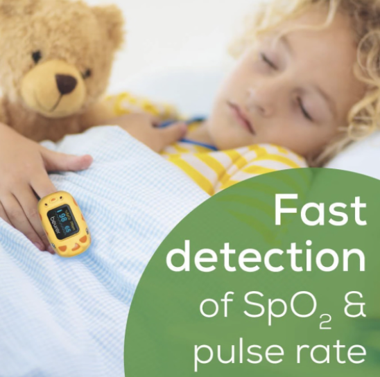 Beurer Pulse Oximeter for Children: Measures SpO2 & Heart Rate PO 13 KIDS - Image 12