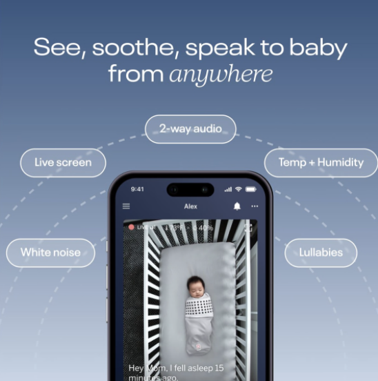 Nanit Pro Smart Baby Monitor and Floor Stand - Image 4