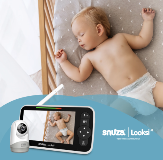 Snuza Looksi A1 Baby Monitor with Camera & Audio - Image 3