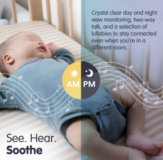 Snuza Looksi A1 Baby Monitor with Camera & Audio - Image 5