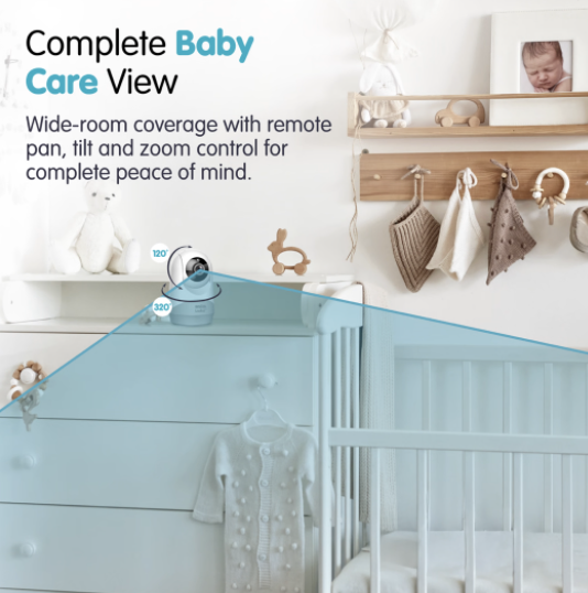 Snuza Looksi A1 Baby Monitor with Camera & Audio - Image 6