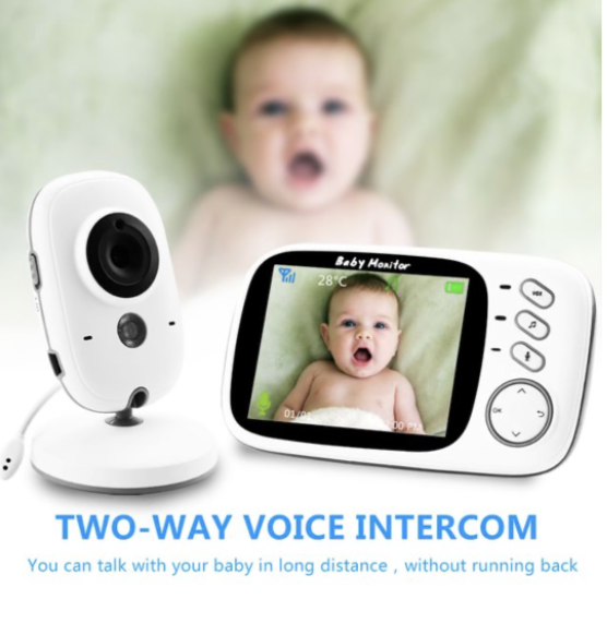 Wireless Video Baby Monitor with 3.2" LCD & Handmade Keyring - Image 5