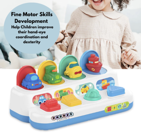 Pop-Up Travel Tots - Baby/ Toddler Pop-Up Transport Learning Toy - Image 5