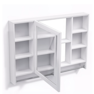 Cabinet With Mirror Wall Mounted Bathroom Storage Cabinet Toilet Storage