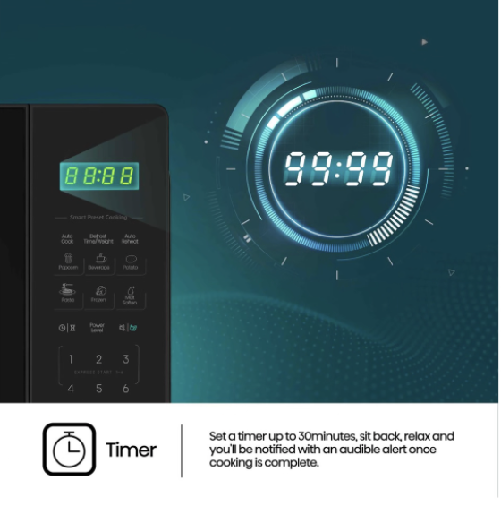 Hisense 20L Digital Microwave Oven - H20MOBS15 - Image 10