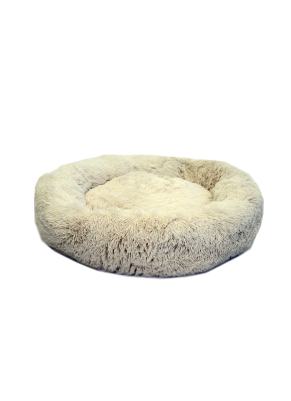 Large 90cm IREMIA Dog Bed 4.0 - Long-Fur/Flokati - Washable Zip Cover - Image 6