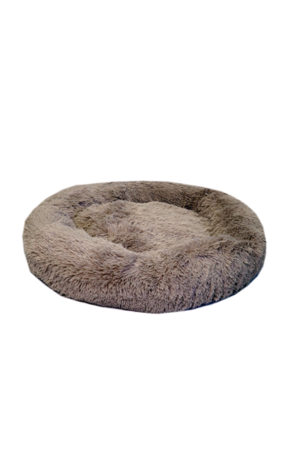 Large 90cm IREMIA Dog Bed 4.0 - Long-Fur/Flokati - Washable Zip Cover - Image 8