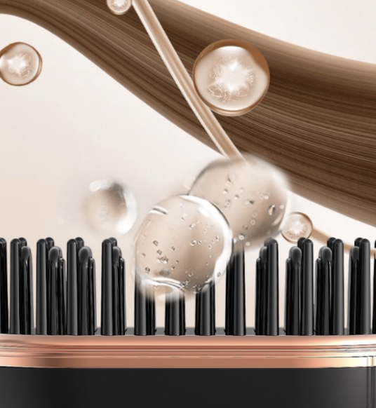 New Lazy Wireless Straightener & Curler 2-In-1 Comb - Image 6