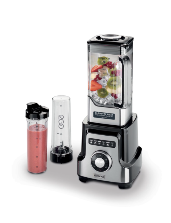 Kenwood - Blend n Heat 1500W High Power Blender - BLM92.920SS