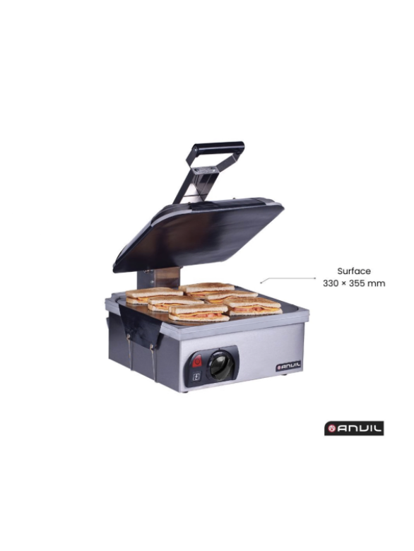 Anvil 9-Slice Contact Toaster - Flat Plate | 300 C Heavy-Duty - Image 3