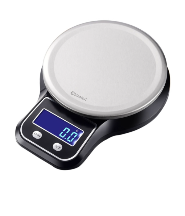 Digital Kitchen Scale - 1g to 5kg Compact LCD for Baking & Portion Control