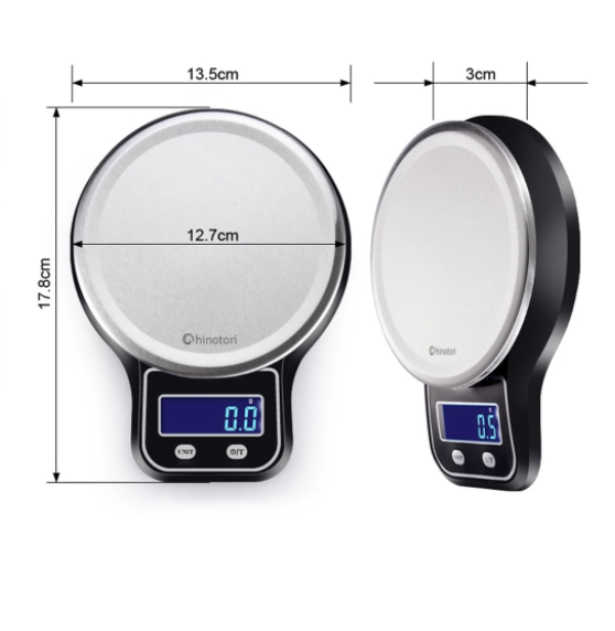Digital Kitchen Scale - 1g to 5kg Compact LCD for Baking & Portion Control - Image 5