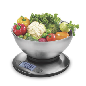 DSP 1g-5kg Digital Kitchen Scale with 2000ml Stainless Steel Bowl 7 Modes