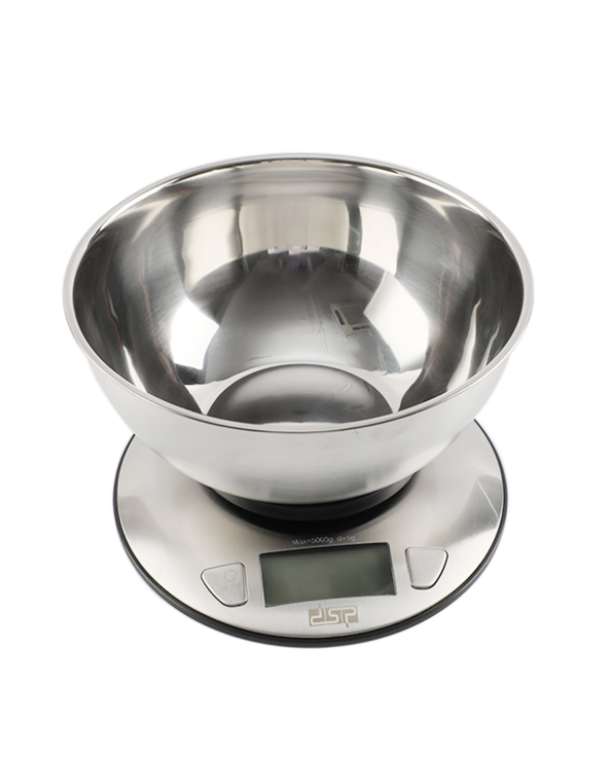 DSP 1g-5kg Digital Kitchen Scale with 2000ml Stainless Steel Bowl 7 Modes - Image 2