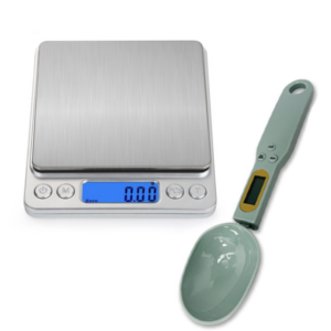 Smart Kitchen Scale & Spoon Set - Precise Measurement Bundle