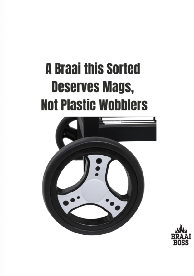 Outdoor Buddy - BraaiBoss - 70cm Charcoal Barrel Braai - Protectice Cover - Image 12