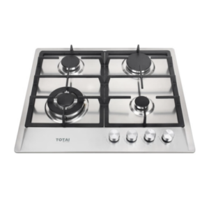 Totai 03/TS4BNR-SS - Gas Hob 4 Burner- Stainless Steel