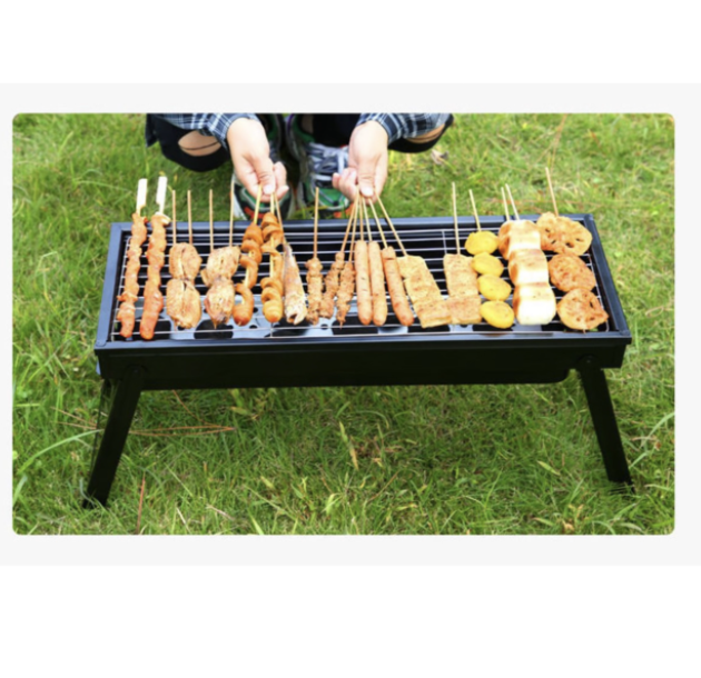 Foldable BBQ Grill Braai Stand (Grill Net 60cm x 22cm) - Image 5
