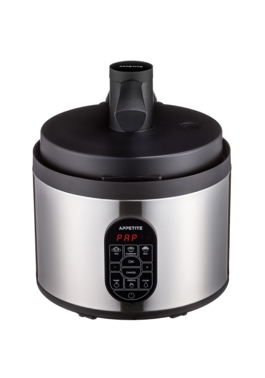APPETITE Automatic Pap Maker Deluxe - Phutu Pap, Stiff Pap and Multi Cooker