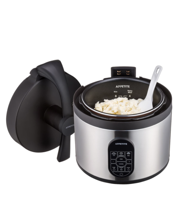 APPETITE Automatic Pap Maker Deluxe - Phutu Pap, Stiff Pap and Multi Cooker - Image 6