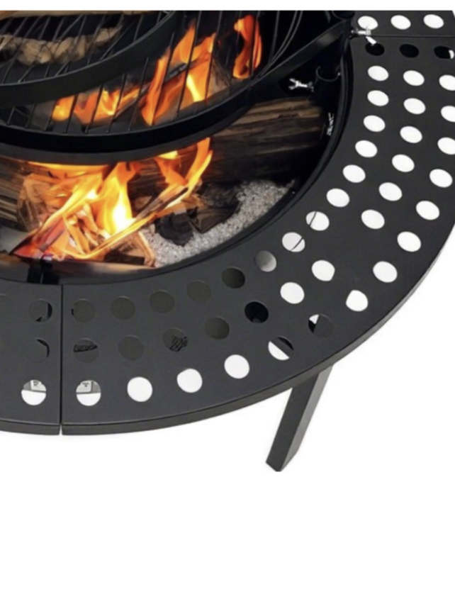 Outdoor Buddy - Mega MultiFunctional Wood burning Fire Pit & Grill - Image 3