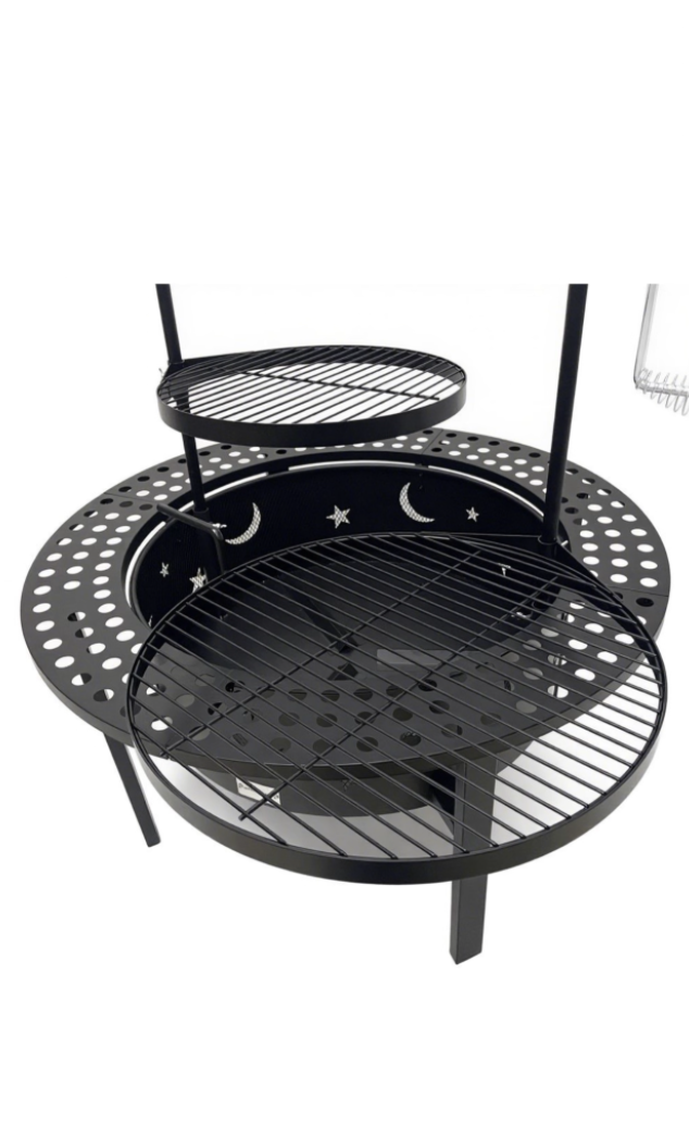 Outdoor Buddy - Mega MultiFunctional Wood burning Fire Pit & Grill - Image 10