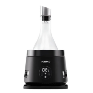 Solenco Life Precision Wine Cooler with Decanter - Ideal Serving Temp
