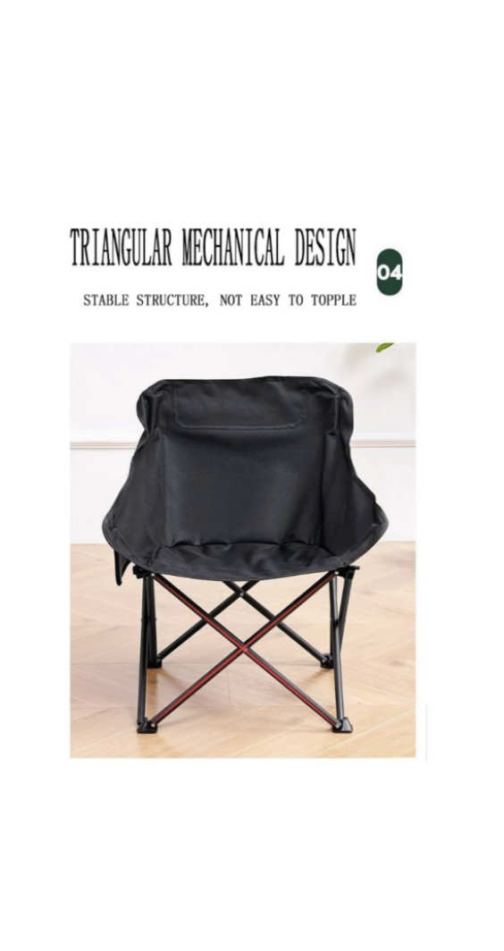 Folding Outdoor and Camping Chair with Carrier Bag HS-56 - Image 6