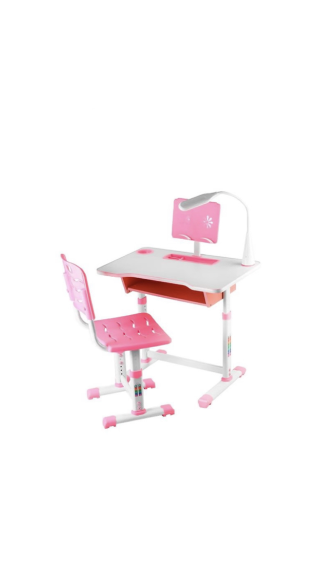 Kids Adjustable Desk And Chair With LED Light - Image 2