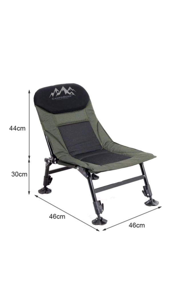 CampsBerg - Laid Back Carp Luxury Camping Chair - Image 2