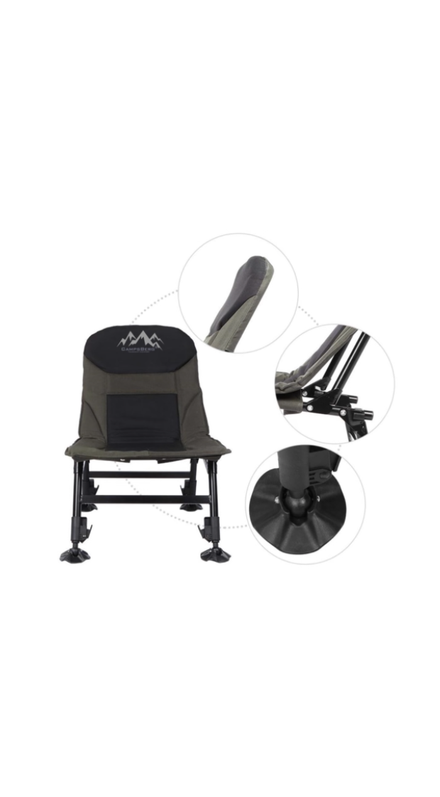 CampsBerg - Laid Back Carp Luxury Camping Chair - Image 4