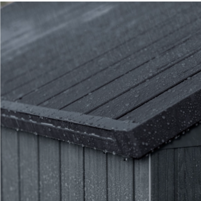 Keter Darwin 6x8ft Shed - Grey - Image 5