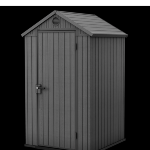 Keter Darwin 4 x 4ft Shed Grey