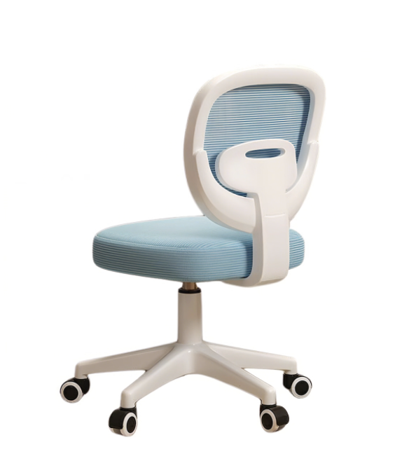 Ergonomic Kids Study Chair Adjustable Height Latex Cushion - Blue