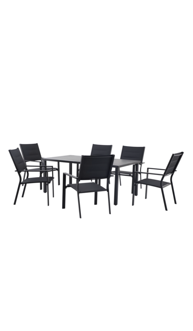 George & Mason- Alba 7 Piece Patio Dining Set - Image 3