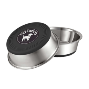 2 Pack 1800ml Stainless Steel Metal Dog Bowls