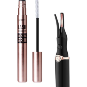 USB Eyelash Curler and Eyelash Serum Combo