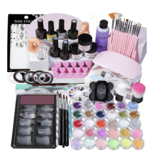 71 Piece DIY Acrylic Powder Tool Kit - Extended Nail Art Kit For Beginners