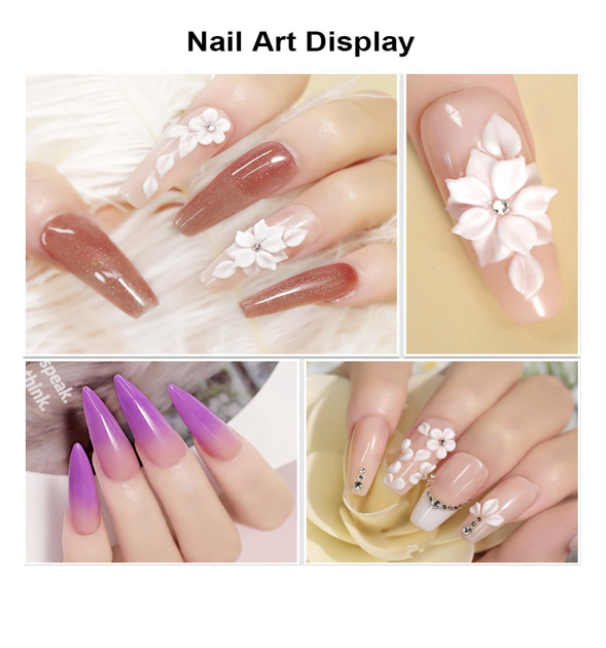 71 Piece DIY Acrylic Powder Tool Kit - Extended Nail Art Kit For Beginners - Image 9
