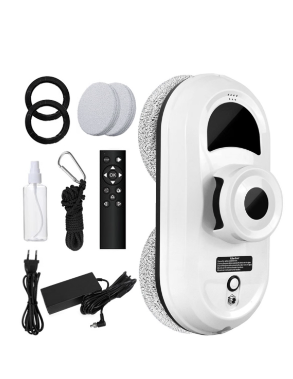 Window Cleaner Robot Smart Glass Cleaning Machine Dual Mop & Remote Control