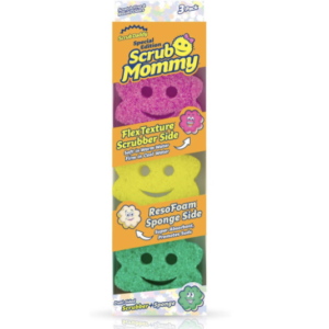 Scrub Mommy Power Flower Pack of 3 Sponges