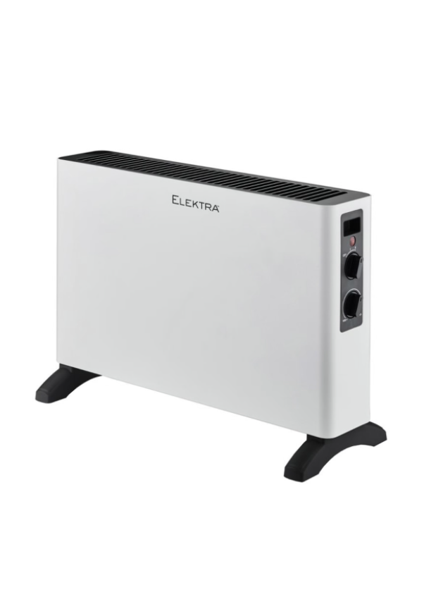 Elektra Portable Convection Heater Portable with Adjustable Thermostat